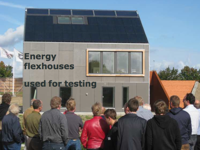 Picture 2 – “Energy Flex  Houses” for testing and  demonstration