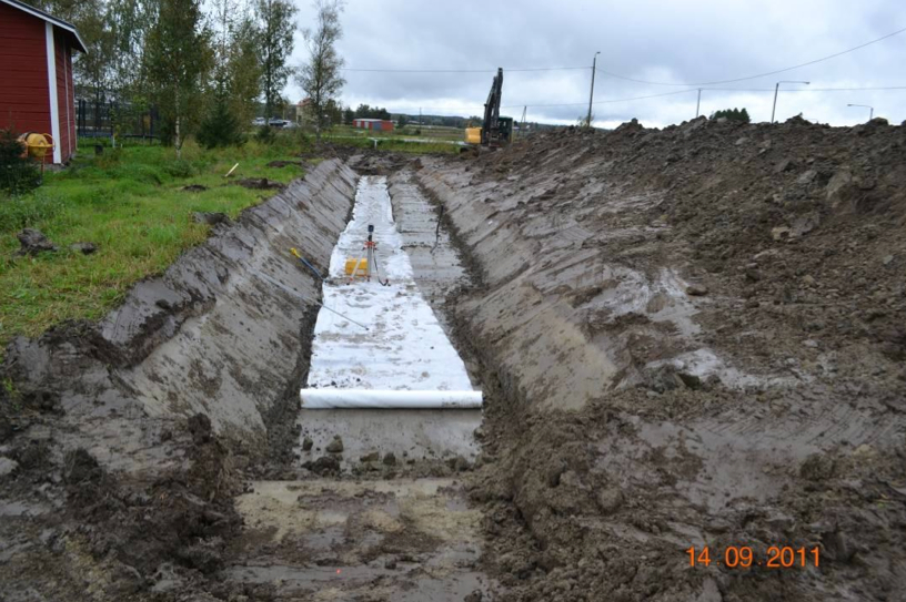 Picture 3 -   New district heating  connection for  “Ritamäki” School