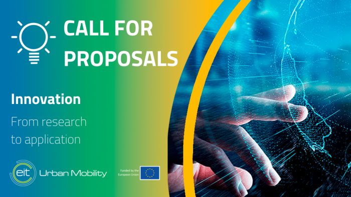 EIT Urban Mobility Launches New Calls For Proposals | Smart Cities ...