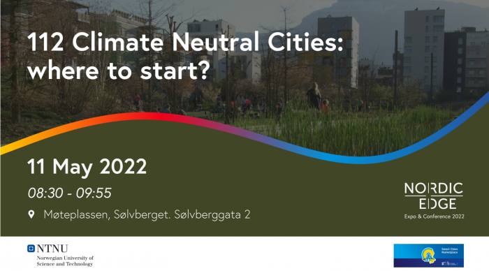 Nordic Edge 2022 - 112 Climate Neutral Cities: where to start from? Workshop