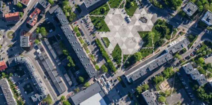 Aerial visual of Munich 