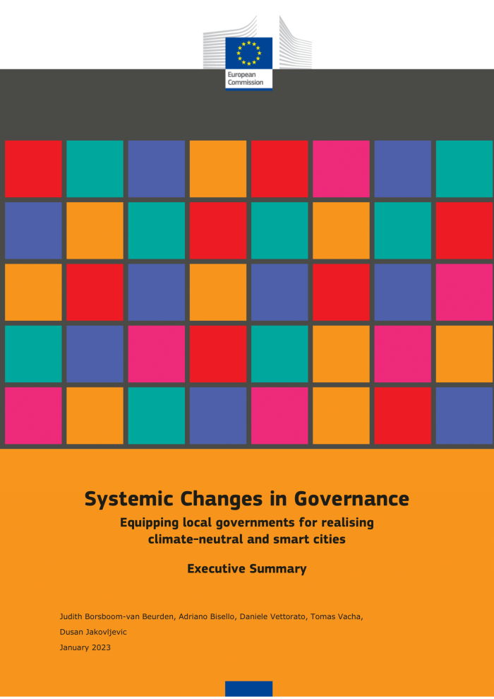 Cover systemic changes executive summary 