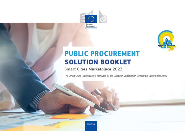 Cover page of solution booklet procurement