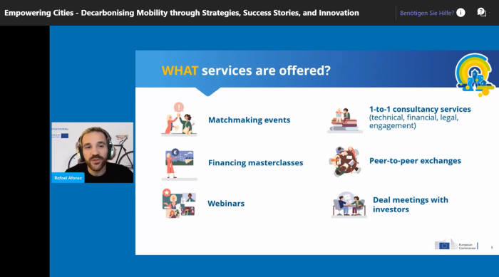 Mobility webinar screenshot