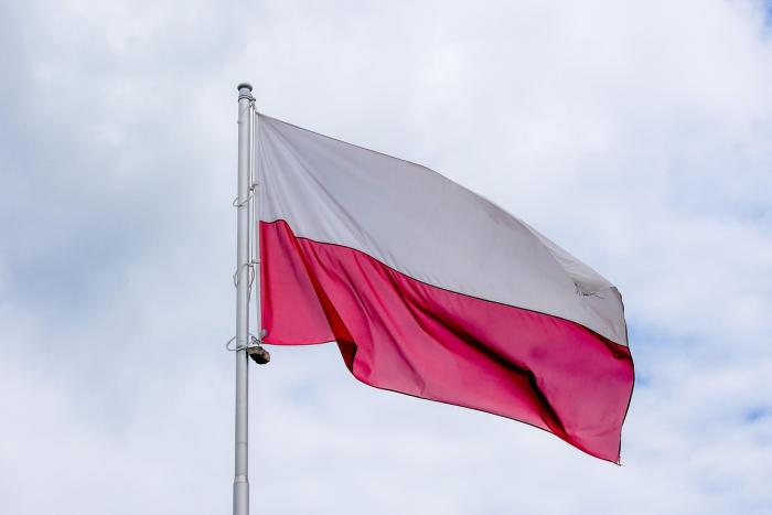 Koszalin_Polen_Flagge