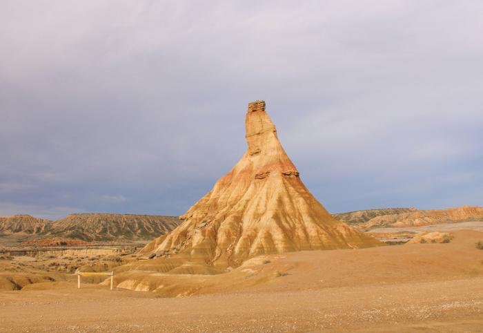 Tudela semi-desert Bardenas Reales